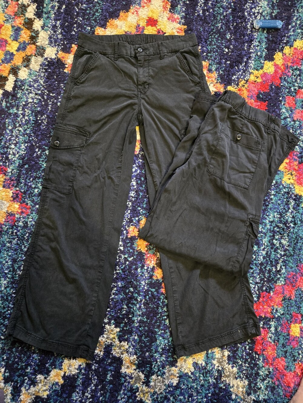 American Eagle Women's Black Cargo Pants Bundle
